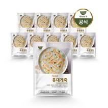 죽이야기 더조은죽 홍대게죽 350g X 10팩, 10개