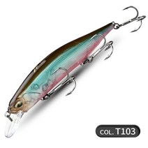 낚시 용품 미끼 찌 M 하드 미노 전문 후크에 대한 여러 색상, jbr-110sp-t103