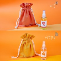 앤더홈즈 1+1 섬유향수 자몽 과일향 룸스프레이 100ml 드레스퍼퓸, 1set, 자몽+제주감귤