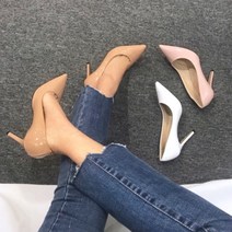 [9컬러] 에나멜 스틸레토 힐 10cm 하이힐