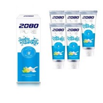 애경 2080 베이킹소다 퓨어 레몬라임향 치약 120g, 90g, 36개