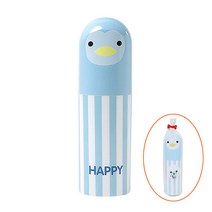 팅팅팅(애플팬시) 어린이집 생일선물 답례품 펭귄 칫솔케이스 파랑 + 스티커 1개