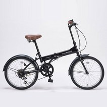 shike 접이식 산악자전거 성인남녀 휴대용 MTB 20인치 입문용 자전거, 자전거 프레임 가방, 블랙