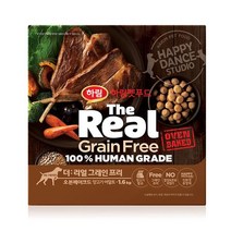 더리얼 그레인프리 오븐베이크드 양고기 어덜트 1.6kg