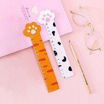 15cm자 방안자 눈금자 휘어지는자 플라스틱자, 화이트