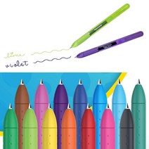 페이퍼메이트 잉크조이 젤 펜 400 캡 0.5mm 낱개, 트루블루