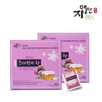 자애인 국산 돼지감자차 200티백 (50티백X4박스) 티백차, 60g, 4박스