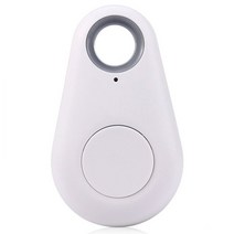 Smart Mini GPS Tracker Anti Lost Finder Alarm Locator Wireless Positioning Wallet Pet Key 4.0, [03] white