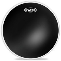 Evans Black Chrome 탐 상단 헤드, 12인치(TT12CHR)