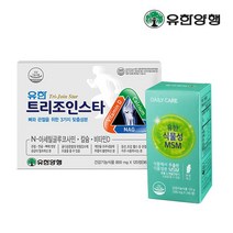 유한양행 유한 식물성 MSM + 트리조인스타 2개월분, 선택완료, 단품없음