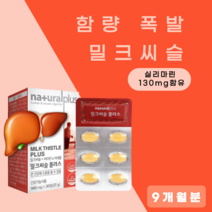 간기능저하에 좋은 영양제 실리마린 ALT AST 간기능 개선제 간 피로영양제 간건강 9EA 9개월분, 900ml, 270정