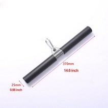 diy 홈 체육관 lat pull down 장비 피트니스 핸들 t-bar 그립 103, 14.6인치 핸들