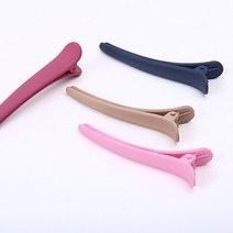 디엠몰 5P 앞머리 가볍게고정할때 자국안남는 헤어고정 집게핀 대형 머리잡기 헤어클립 핀셋핀, 라이트핑크