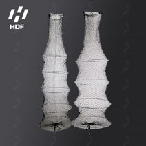 해동조구사 HDF 와이어 결망 살림망 HA-823 HA-824, 4단_110cm