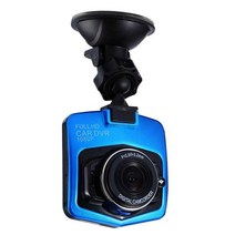 사이드 백 미러 카메라 전방 후방 카메라 차량용카메라방패 모양 2.2 인치 자동차 DVR 대시 카메라 HD 1080, 02 파란_01 with 8g card