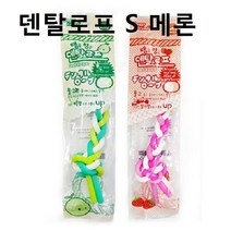 강아지 덴탈로프 S 메론 터그 장난감 애견 선물, 20개