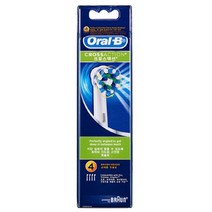 브라운 오랄비 크로스액션 전동칫솔모 EB50 [4개입/오랄비 전제품 호환]