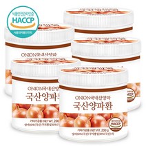 푸른들판 국내산 양파환 haccp 인증, 200g, 5통