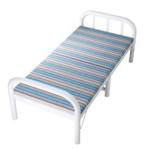 접이식침대 접이침대 좁은방침대 공간활용침대 싱글, 유럽식 강철프레임 흰색 쉘 길이190 폭120