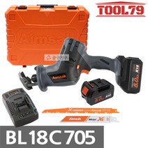 아임삭 18V 충전 컷쏘 BL18C705 5.0Ah 배터리2개, 2개