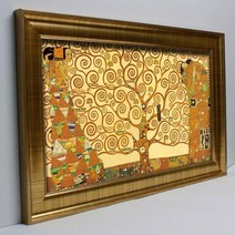 NEW캔버스명화 대형 그림액자 자체제작 인테리어 엔틱몰딩 클림트 작품, 12 모자를 쓴 여인
