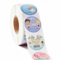 500 PC / 롤 밀봉 스티커 레이블 기독교 용어 스티커 스티커 베이킹