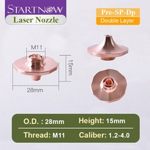 Startnow-Precitec 레이저 노즐 SP 시리즈 싱글 더블 레이어 파이버 레이저 커팅 노즐 한스 커팅 머신 부, 1.8_Pre-SP-Dp