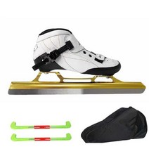 초보자 빙상 아이스 스케이트 피겨 쇼트트랙 동계 입문용 피겨화, 상세 페이지 참고, 35 흰색 신발+칼집+가방