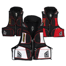 루코 플로팅 구명복 기능성 낚시구명복 낚시조끼, 화이트