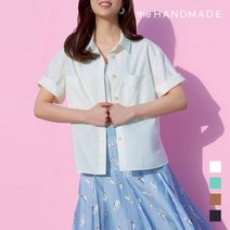 [더핸드메이드] 아사면 100 반팔 셔츠