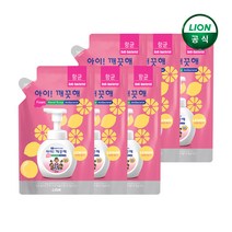 아이깨끗해 핸드워시 레몬향 리필, 450ml, 6개
