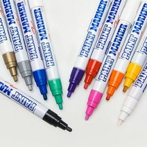 EM_문화 페인트마카 1타/12자루 4.5mm_유리.철재.고무용 사무용품쇼핑몰 온라인사무용, 분홍