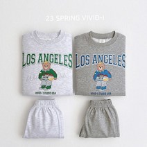 봄농구곰상하 봄 아동상하복 북유럽유아옷 아기