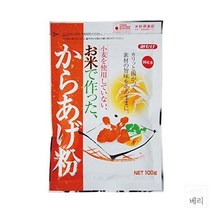 일본 Mitake Karaage rice flour 미타케 글루텐 프리 가라아게 라이스 쌀 튀김 가루 100g 3개