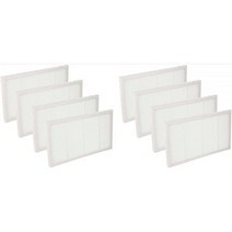 Nispira True HEPA 필터 3M Filtrete 울트라 콰이어트 공기 청정기 모델 FAP02 FAP01RMS 및 FAP02RMS와 호환됩니다. 부품 FAPF02 FAP, 8 PK