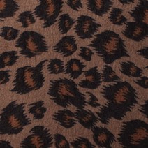 [동대문패션포인트] 트리코트 비비호피 원단, 밤색