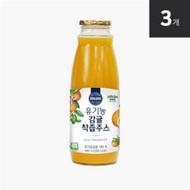 [자연원] 유기농 감귤 착즙 주스 980ml x 3병, 단품, 단품