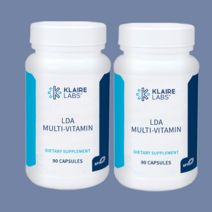클라이어 랩스 LDA 멀티비타민 메타폴린 엽산 에센셜 철분없는 90캡슐X2, 멀티비타민(90캡슐)X2