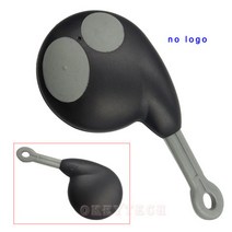 Okeytech 2bt 스마트 원격 제어 자동차 키 쉘 케이스 커버 도요타 코브라 알람 7777 1046 3193 혼다 레드화이트 키 하우징, 버튼 2개, 체인 없음