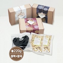 [은색초코]하트미역(20g)+잡곡(200g) 결혼답례품 돌잔치 조문 회사단체선물 시보해제 어린이집생일선물, 1박스, 혼합잡곡+귀리