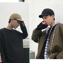 10대 20대 남자 여자 커플용 창짧은 숏챙 챙짧은 모자