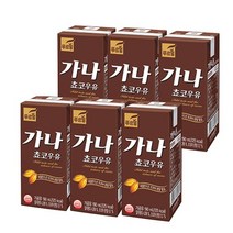 푸르밀 가나 초코우유 190ml, 120개