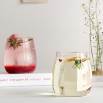 카페용 투명 둥근유리컵 4종 홈카페커피잔 머그, 옵션명, 380 크로크 머그 300ml