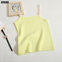 DFMEI 민소매 스판 나시 니트 나시녀