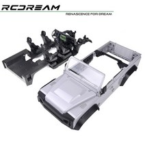 승합차 suv 루프랙 RCDream 와일드 디펜더 RD110 하드 바디 오픈 버전 324mm 휠베이스 TRX4 업그레이드 옵, 06 TG Body - Interior