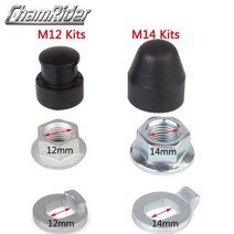 전동자전거 접이식전기자전거 여성용전기자전거 전기 자전거 e용 M12 / M14 나사 너트-자전거 모터, 01 M12 front, 한개옵션1
