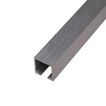 J40레일 2사이즈(2M 4M) 40kg이하용 _미닫이문부속 슬라이딩문부속 하부가이드 슬라이딩레일 행거레일 슬라이딩도어레일 댐핑레일 천정설치 벽면설치 포켓도어, 2M