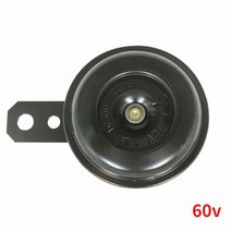 유니버설 오토바이 전기 호른 키트 60V 1.5A 105db 방수 라운드 시끄러운 경적 스피커 스쿠터 먼지 자전거 atv에 대 한