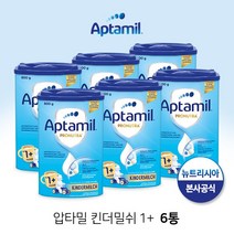 압타밀 킨더밀쉬 1단계 800g x 6통 세트, 1단계 800g/6통