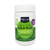 PaiOra 콜로 플러스 산양유 초유 778mg 타블렛 300정 산양초유 단백질 칼슘 락토페린 파이오라 Colo Plus, 1개